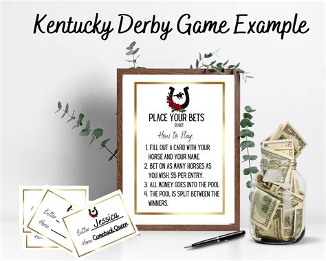 kentucky derby party betting games|Kentucky Derby betting games for a party .